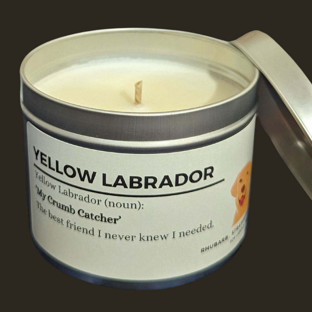 
                  
                    Yellow Labrador Utility Tin Candle
                  
                