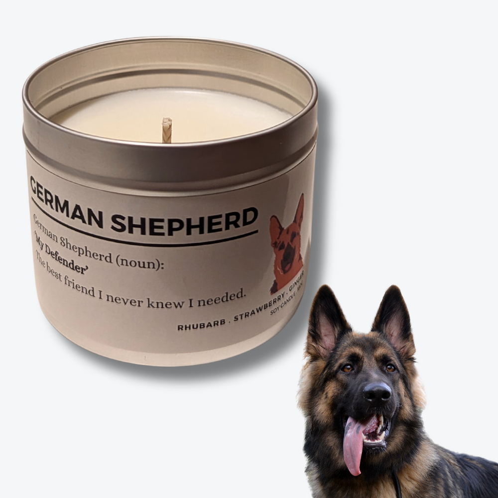 German Shepherd Utility Candle