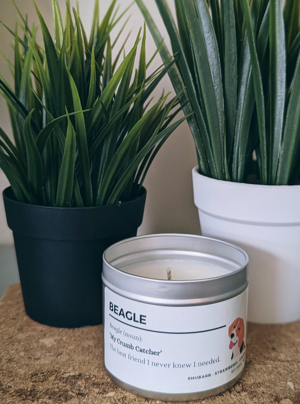 Beagle Utility Tin Candle